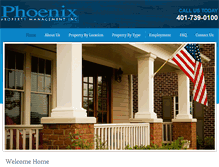 Tablet Screenshot of phoenix-ri.com